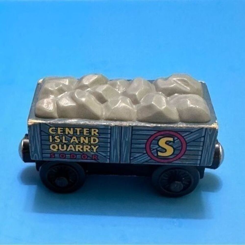 Thomas & Friends Wooden Railway BOULDER CAR Train - Picture 5 of 6